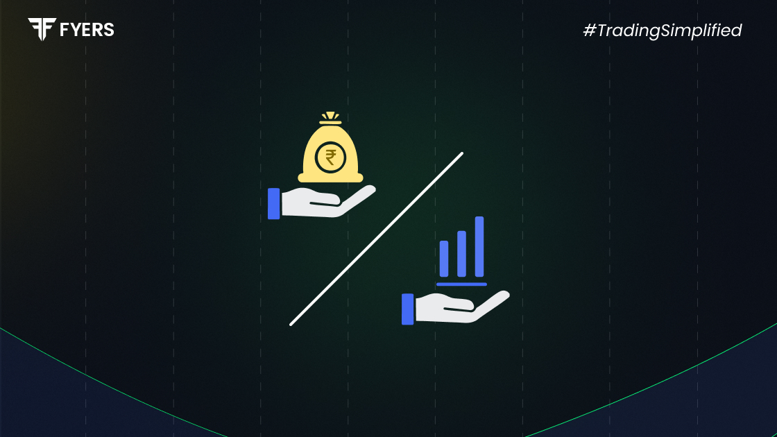 Illustration showcasing the difference between ETFs and Mutual Funds